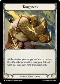 Toughness (Armory Deck: Pleiades) — Flesh & Blood TCG Card Value