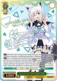 Towards the Future Together Shirakami Fubuki SSP (hololive production)