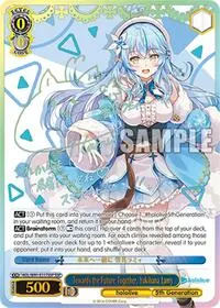 Towards the Future Together Yukihana Lamy SSP (hololive production)