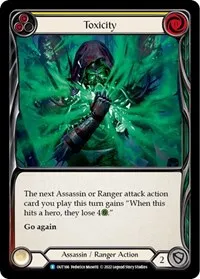 Toxicity Yellow (Outsiders) — Flesh & Blood TCG Card Value