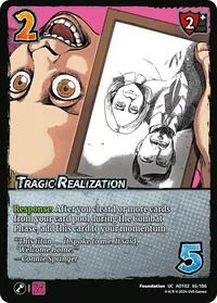 Tragic Realization (Attack On Titan: Origins of Power) — UniVersus Card Value