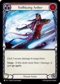Trailblazing Aether Red (Blitz Deck: Rosetta - Oscilio)