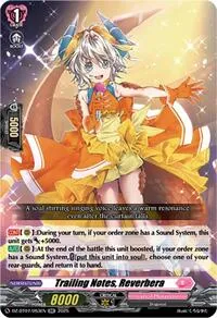 Trailing Notes Reverbera (DZ-BT07: Moon Fangs & Cerulean Blaze) — Cardfight Vanguard Card Value