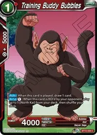Training Buddy Bubbles (Saiyan Showdown)