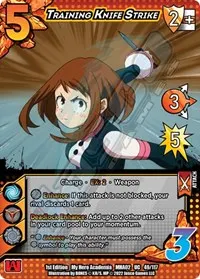 Training Knife Strike (UniVersus: My Hero Academia: Crimson Rampage)