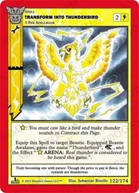 Transform Into Thunderbird (Native: First Edition) — MetaZoo Card Value