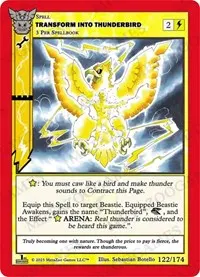 Transform Into Thunderbird (Native: First Edition)