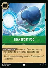 Transport Pod (Azurite Sea)
