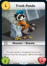 Trash Panda (The Desolation of Blarg) — Munchkin CCG Card Value