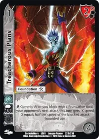 Treacherous Plans (Capcom Casual League Kit)