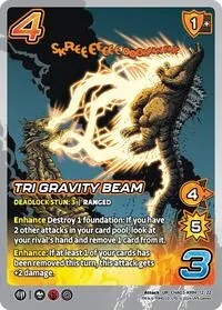Tri Gravity Beam (Challenger Series: Godzilla)