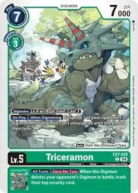 Triceramon (Digimon LIBERATOR) — Digimon Card Game Card Value