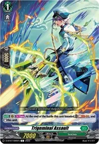 Trigeminal Assault (D-BT07: Raging Flames Against Emerald Storm)