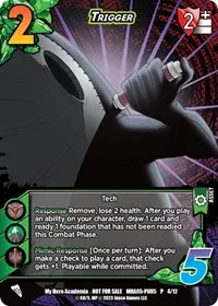 Trigger Plus Ultra Pack 5 (UniVersus: My Hero Academia Promo Cards)