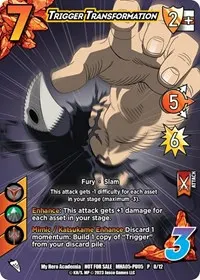 Trigger Transformation Plus Ultra Pack 5 (UniVersus: My Hero Academia Promo Cards)