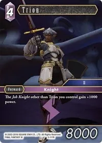 Trion (Opus V) — Final Fantasy TCG Card Value