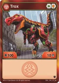 Trox 249 (Armored Elite) — Bakugan TCG Card Value