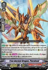 True Ancient Dragon Pterafeed (V-BT10: Phantom Dragon Aeon) — Cardfight Vanguard Card Value