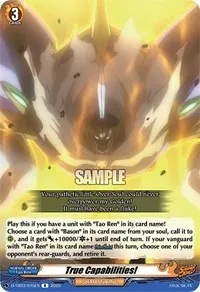 True Capabilities (D-TB03: Shaman King)