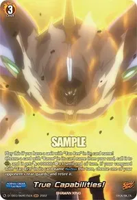 True Capabilities SKR (D-TB03: Shaman King)
