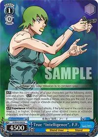 True Intelligence FF (JoJo's Bizarre Adventure: Stone Ocean Premium Booster) — Weiss Schwarz Card Value