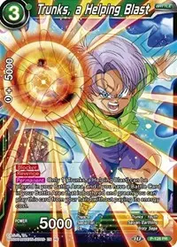 Trunks a Helping Blast (Mythic Booster)