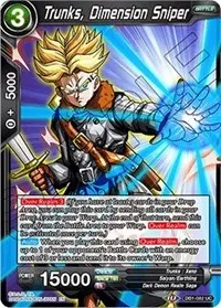 Trunks Dimension Sniper (Draft Box 04 - Dragon Brawl)