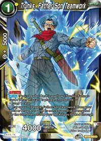 Trunks Father Son Teamwork (Realm of the Gods)