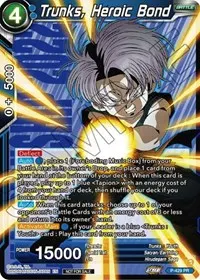 Trunks Heroic Bond (Promotion Cards)