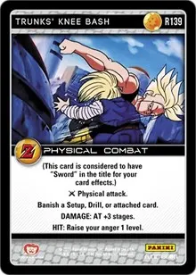 Trunks Knee Bash (Panini: Awakening)