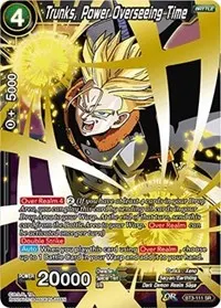 Trunks Power Overseeing Time (Cross Worlds)