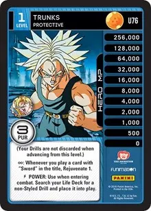 Trunks Protective (Panini: Vengeance)