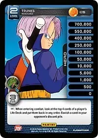 Trunks Resolved (Panini: Set 1)