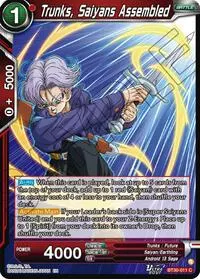 Trunks Saiyans Assembled (Three Glorious Fighters)