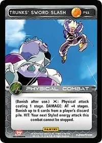 Trunks Sword Slash (Panini Promo Cards)