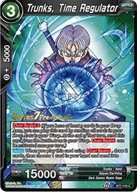 Trunks Time Regulator (Assault of the Saiyans Pre-Release Cards) — Dragon Ball Super CCG Card Value