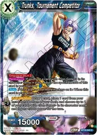 Trunks Tournament Competitor (Fighter's Ambition)