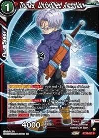 Trunks Unfulfilled Ambition (Perfect Combination)