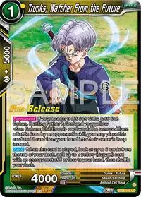 Trunks Watcher From the Future (Ultimate Advent Pre-Release Cards)
