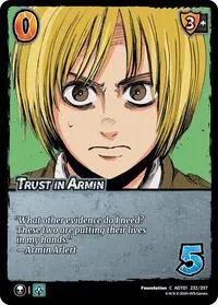 Trust in Armin (Attack on Titan: Battle for Humanity)