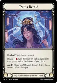 Truths Retold (Blitz Deck: Part the Mistveil - Enigma) — Flesh & Blood TCG Card Value