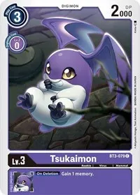 Tsukaimon BT3 079 (Release Special Booster 1.0) — Digimon Card Game Card Value