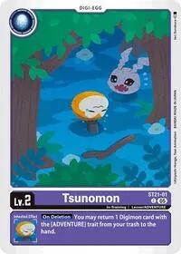 Tsunomon (Starter Deck 21: Hero of Hope)
