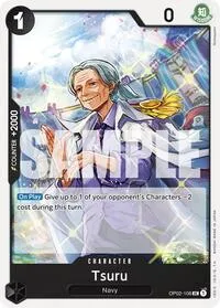 Tsuru (Starter Deck 19: BLACK Smoker) — One Piece Card Game Card Value