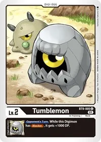 Tumblemon (X Record) — Digimon Card Game Card Value