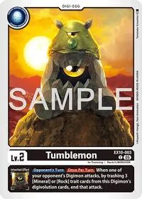 Tumblemon (Sinister Order) — Digimon Card Game Card Value