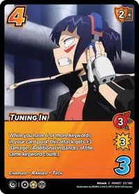Tuning In (UniVersus: My Hero Academia: Girl Power)