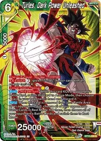 Turles Dark Power Unleashed (Saiyan Showdown)