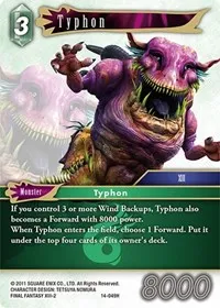 Typhon (Opus XIV: Crystal Abyss) — Final Fantasy TCG Card Value