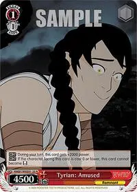 Tyrian Amused (RWBY Premium Booster)